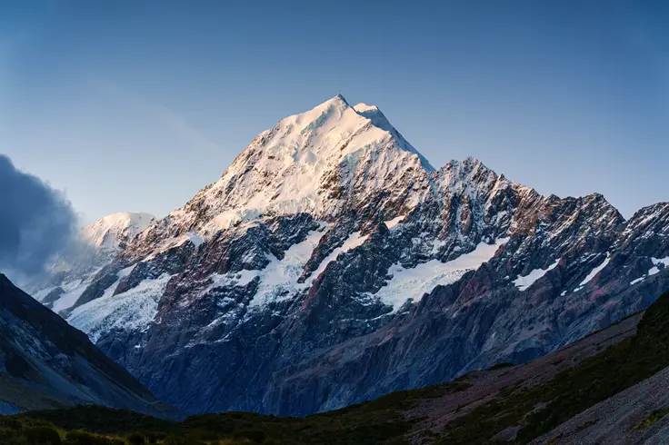 Queenstown to Mount Cook transfer through the Southern Alps